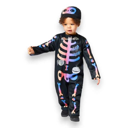 Picture of OMBRE SKELETON COSTUME 12-18 MONTHS